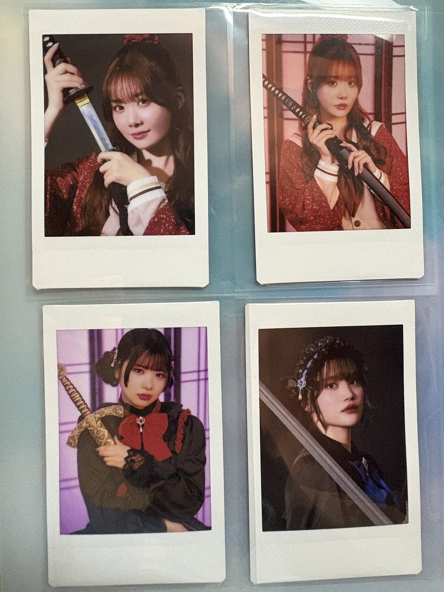 menou_sakura's tweet photo. 【交換・譲渡希望】タタラの唄姫　ランダム複製チェキ

求)定価or黒背景あずみ(星守さん)
譲)画像1

10/4昼公演終演後、もしくは、夜公演開演前の現地でのお取引希望。
よろしくお願い致します。 https://t.co/mKzLVeu3Cg