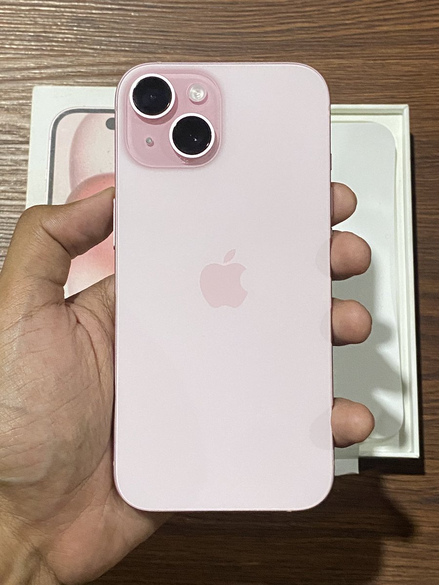 danzkuduro1808's tweet photo. Bismillah
#WTS
iPhone 15 128GB ex iBox Pink
Kelengkapan dus ori + charger ugreen
Cod jabodetabek cek sepuasnya
Bisa tukar tambah
#wtsiphone #jualiphone #jualiphonetrusted https://t.co/eVV0UpDByx