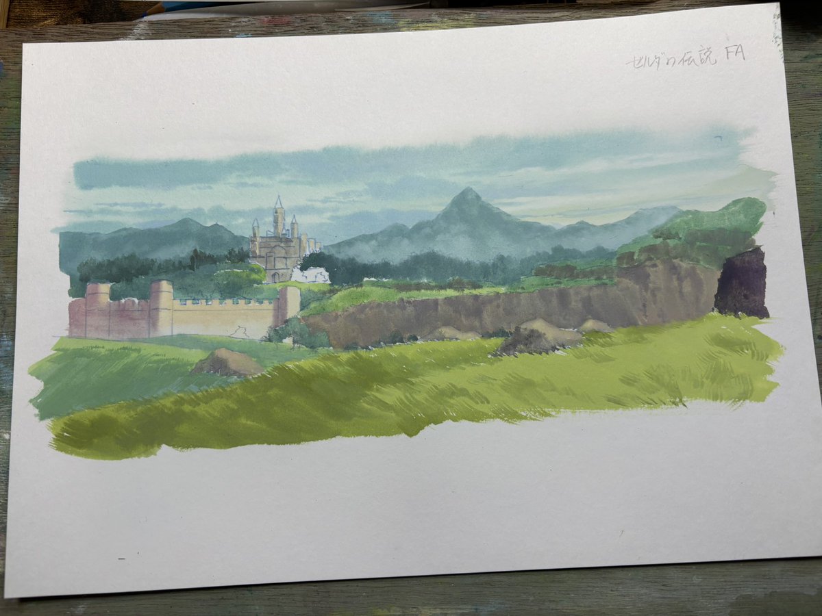 Mizkichi_BG's tweet photo. 作業工程
色ラフの段階では普段あまり使わない色で描くつもりだったけど、結局自分の使いやすい色にした。 https://t.co/FhwT5AdRhl