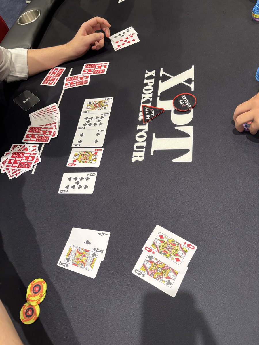 pig_yuta's tweet photo. XPTメイン地方day1スタート!
リツイートで当選したからには頑張ってday 2いきたい!
当日サテライトで暴れ散らかして肩消耗したかも🫤
プリフロ3wayオールインQQでバカ肩発揮した笑
#XPT https://t.co/aDJq4SAlqZ