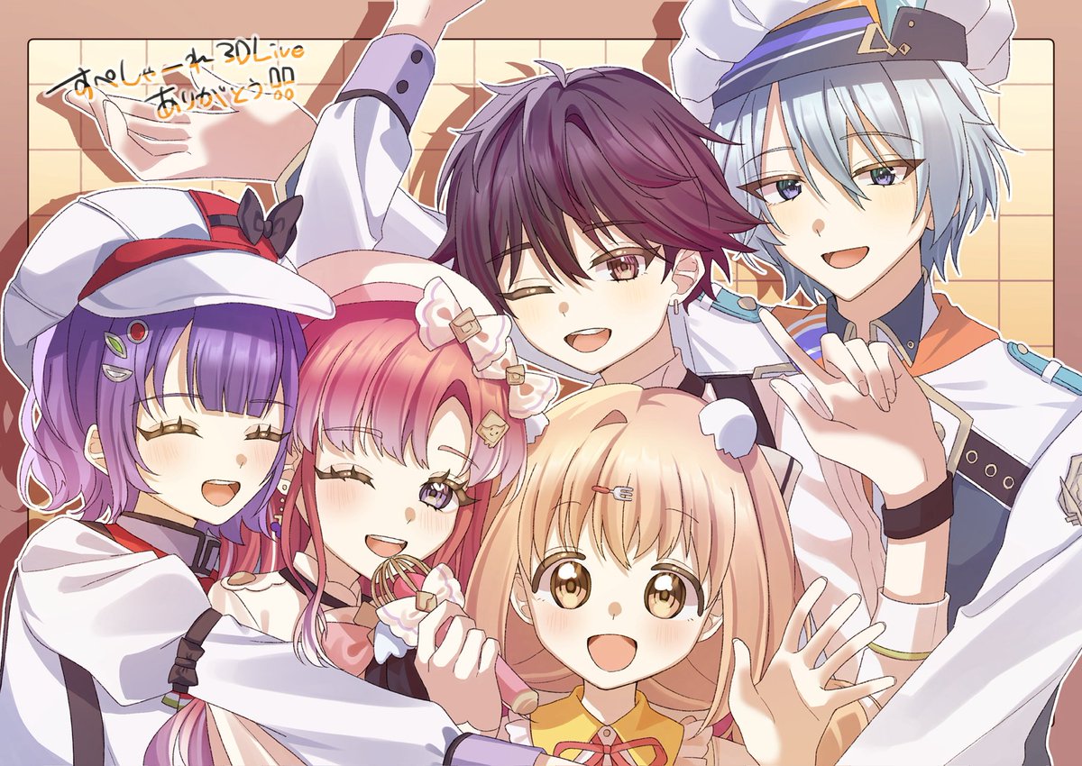 Minazuki_ko's tweet photo. 3DLiveありがとう‼️‼️‼️‼️‼️😭😭😭幸せな時間でした💞
 #すぺしゃー絵 https://t.co/szcSnUYycv
