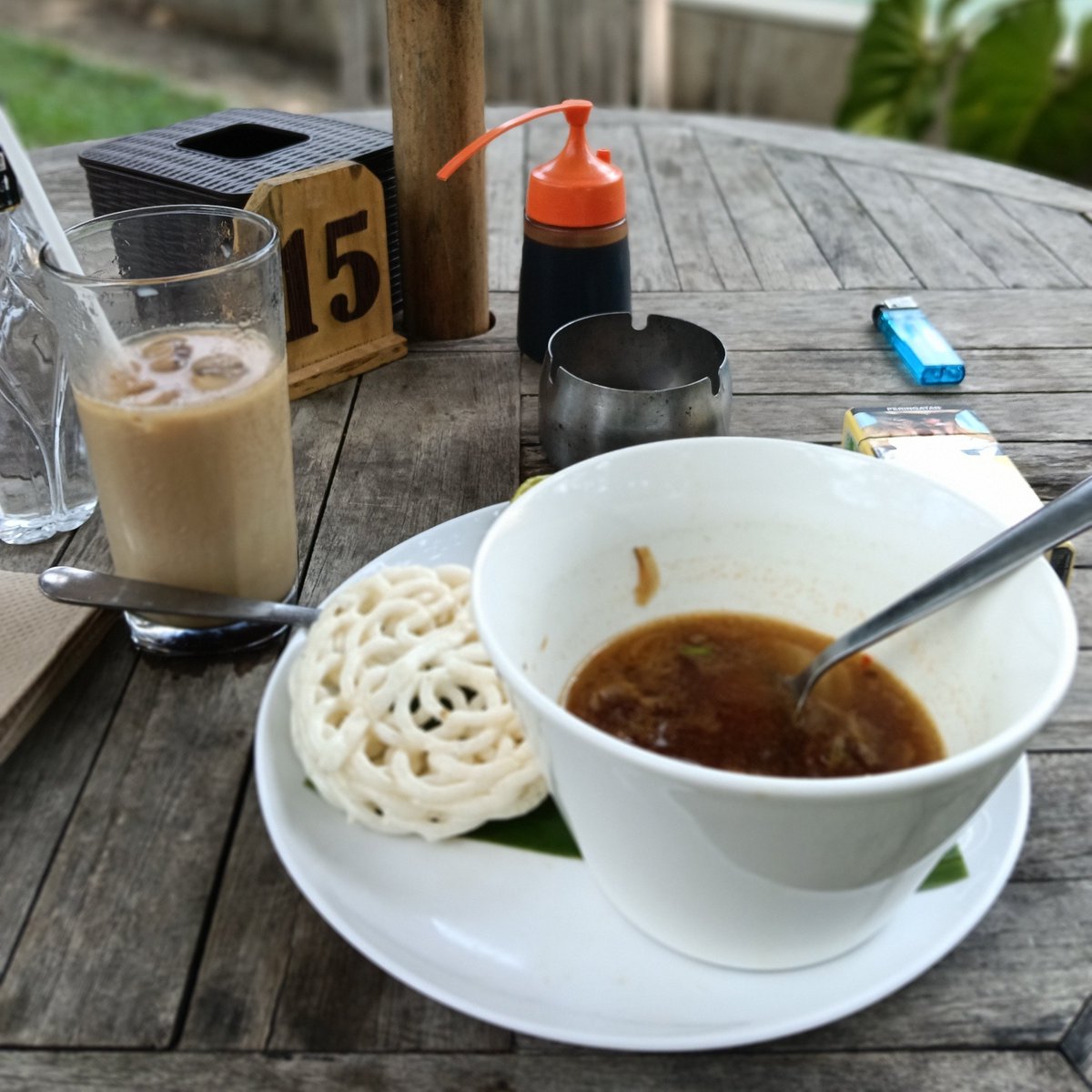 aa12ul's tweet photo. Sarapan dulu biar ga goyah https://t.co/ObBsOu45nm