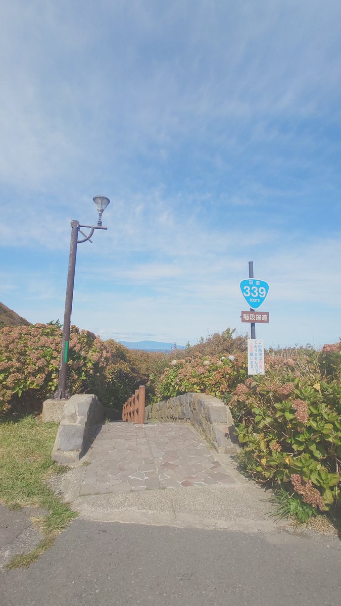 holylonlyknight's tweet photo. 車が通れない国道339号

通称階段国道 https://t.co/VXBfQAQUCV
