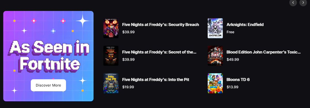 PhantomLotusGG's tweet photo. oh cool... i know fnaf is in fortnite

wait.... SECRET OF THE MIMIC AND SECURITY BREACH AS SEEN IN FORTNITE?? @Fortnite @dawkosgames 

(SOURCE: Epic Games Launcher) https://t.co/A4RCTidjyJ