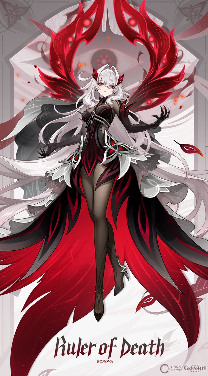 GenshinUniverse's tweet photo. RONOVA - RULER OF DEATH

#GenshinImpact https://t.co/lqkueUaB1p