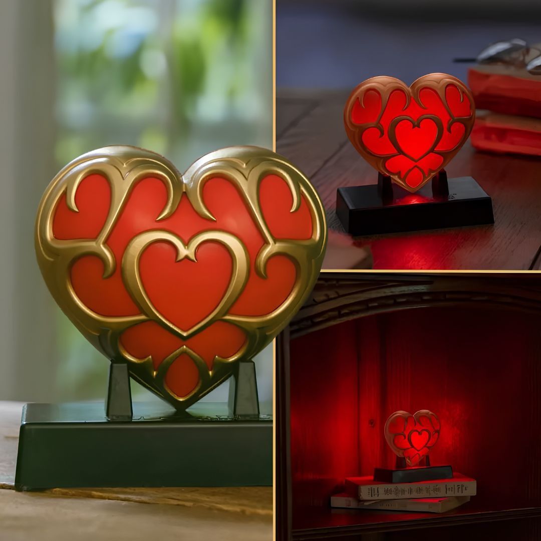 mecchaJP's tweet photo. The Legend of Zelda 🧝‍♂️ Tears of the Kingdom 🌿 Heart Room Light and Book Set ❤️ Available at the link below!
🛑https://t.co/9I98VjfwQf 

#LegendofZelda #Zelda #TheLegendofZelda https://t.co/95bidWYcBY