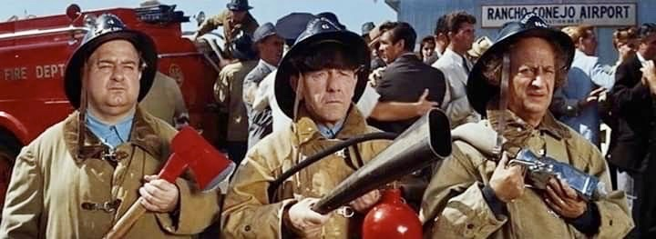 jones_est's tweet photo. Remembering Larry Fine On His 124th Birthday. Larry Is Best Known For Being One Of The 3 Stooges. He Can Also Be Seen As A Firefighter With Joe DeRita And Moe Howard In It’s A Mad Mad Mad Mad World. #LarryFine https://t.co/98BPOUSHco