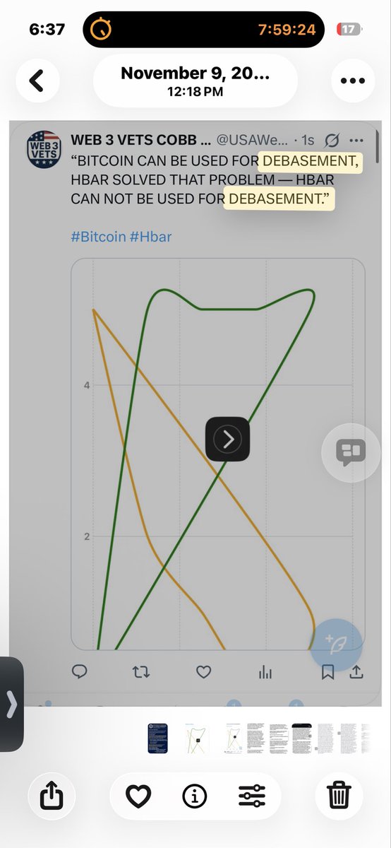 GeorgiaOneOwner's tweet photo. @MikeCollinsGA @BellForUs check my work. If you think I am wrong. Bitcoin actually debases the U.S. dollar. Yes that is a bad thing. https://t.co/HKjcGOSETF