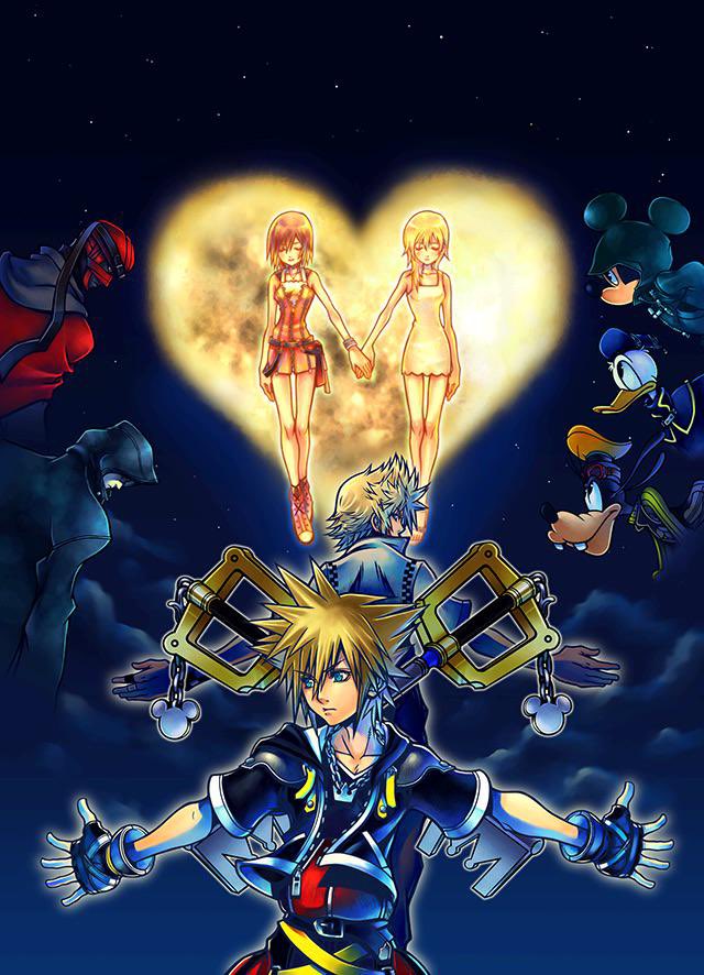 DoxycDreamer's tweet photo. Thinking about this Kingdom Hearts 2 artwork that was originally considered to be the box art before they changed it. https://t.co/NmYkb2Ncuo