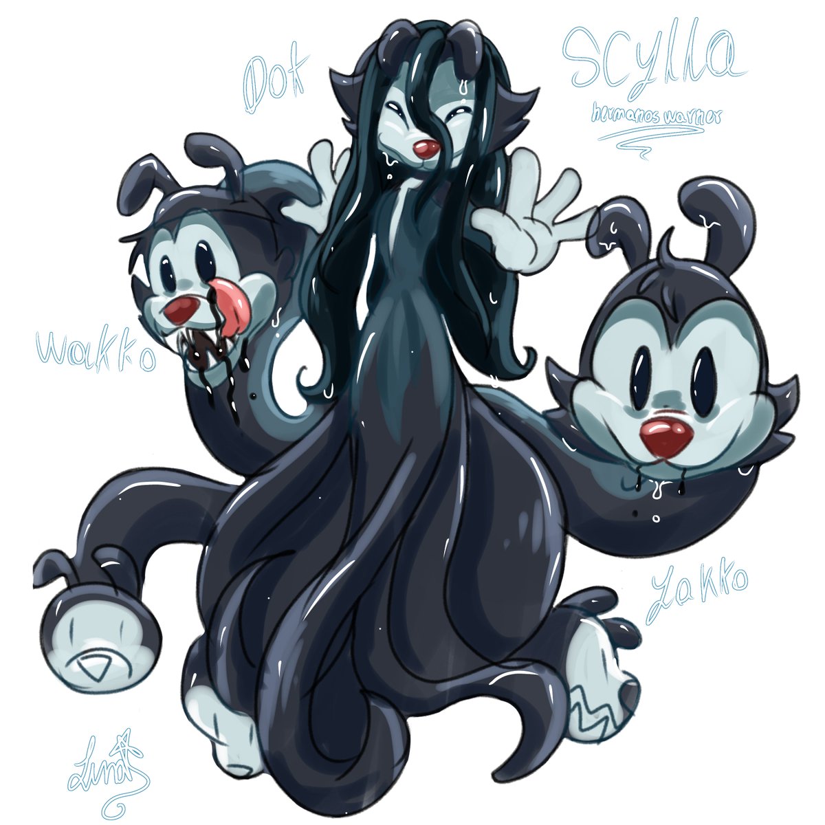 SeleneNktc's tweet photo. Aquí tenemos a polites, euriloco y scylla, desidi Basar un trabajo de la escuela en este au así que ahora estoy obligada a terminarlo yay!
#yakko #wakko #dot #porky #ralphwolf #epic https://t.co/3UwsSYeVQ8