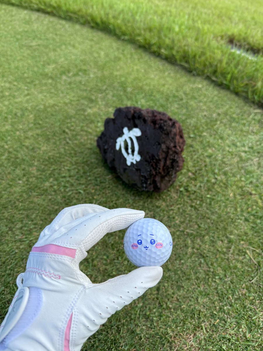 ksbegh's tweet photo. 可愛い相棒と一緒だと、ゴルフも少し楽しくなる⛳️🤍
今日もマイペースに楽しみます☺️ https://t.co/FqyWj1f38t