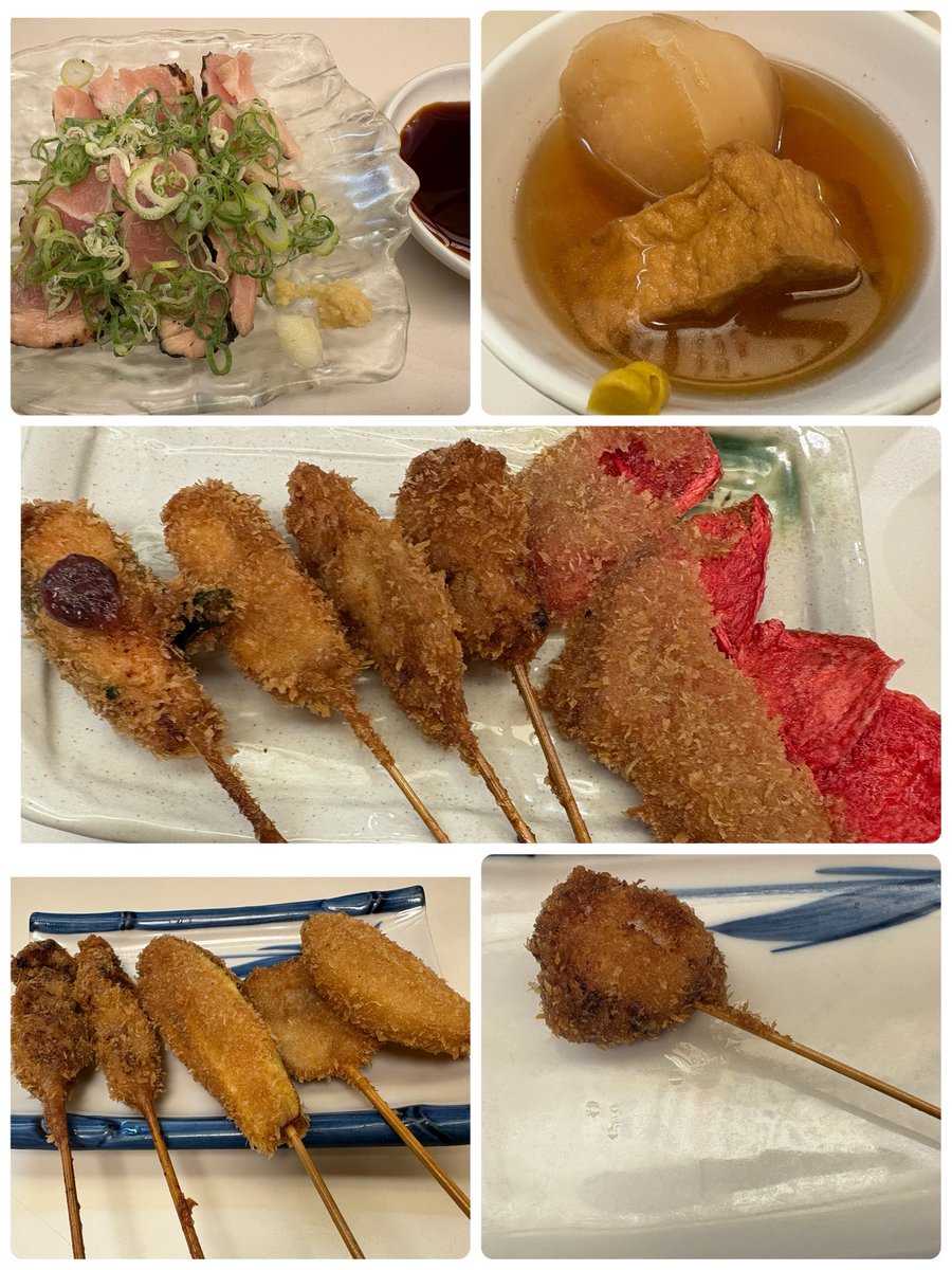 EsoCBWYurELWAPx's tweet photo. 昔ながらの雰囲気が漂うレトロ大衆居酒屋🏮飲み���が安い🉐のが気に入りました😗
#串カツ・おでん・味のたぬきや
#鶏のたたき
#おでん
#串カツ https://t.co/wE1rXSHVjb