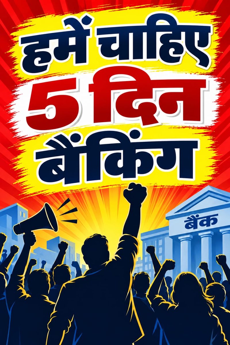 MNInWords's tweet photo. एक बैठक हुई, अब अगली की तारीख़ बताइए,
“जल्द होगी” नहीं अब दिन और समय बताइए।

वर्षों से जो हक़ है, उसे और न टालिए,
पाँच दिन की बैंकिंग का वादा अब निभाइए।

बैठक नहीं, अब निर्णय चाहिए,
#5DayBanking का स्पष्ट ऐलान चाहिए। 

#5DayBankingNow #Implement5DayBanking 
#5DayBanking https://t.co/BEWX8PfDJM