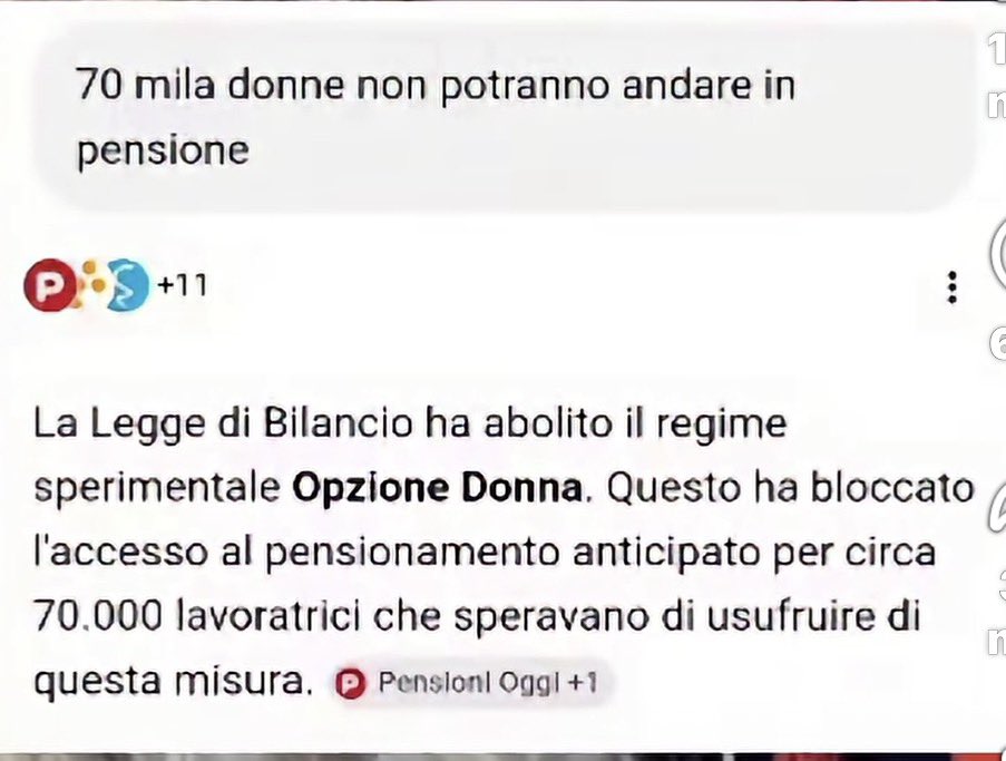 NicolaIndelica6's tweet photo. Buongiorno DONNE 👩 
La Melona che una donna se ne frega delle donne 
70.000 donne in tutta Italia non possono andare in pensione 
La Melona ha toccato una cosa che la Fornero no ha avuto il coraggio di toccare 
Ma chi cazzo avete votato in Italia 🇮🇹 https://t.co/TujBAMzyey