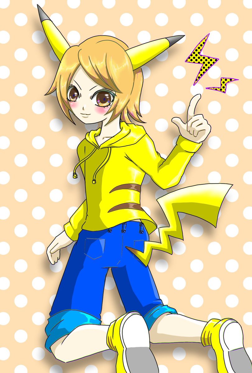 erekitell's tweet photo. 過去に描いた擬人化ピカチュウを
描き直しました

←2019  2026→

#イラスト
#ポケモン
#擬人化
#絵描きさんと繋がりたい
#過去絵 https://t.co/PCTdIxy4qy