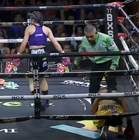julianisjulius's tweet photo. Fernanda Monge KO6 Naylea Gil en Hermosillo.
Fernanda se vio poderosa en el ring y ahora entrará en los ránkings del peso supermosca
#ESPNKnockOut #BXSTRS https://t.co/eMlYJDOu2N