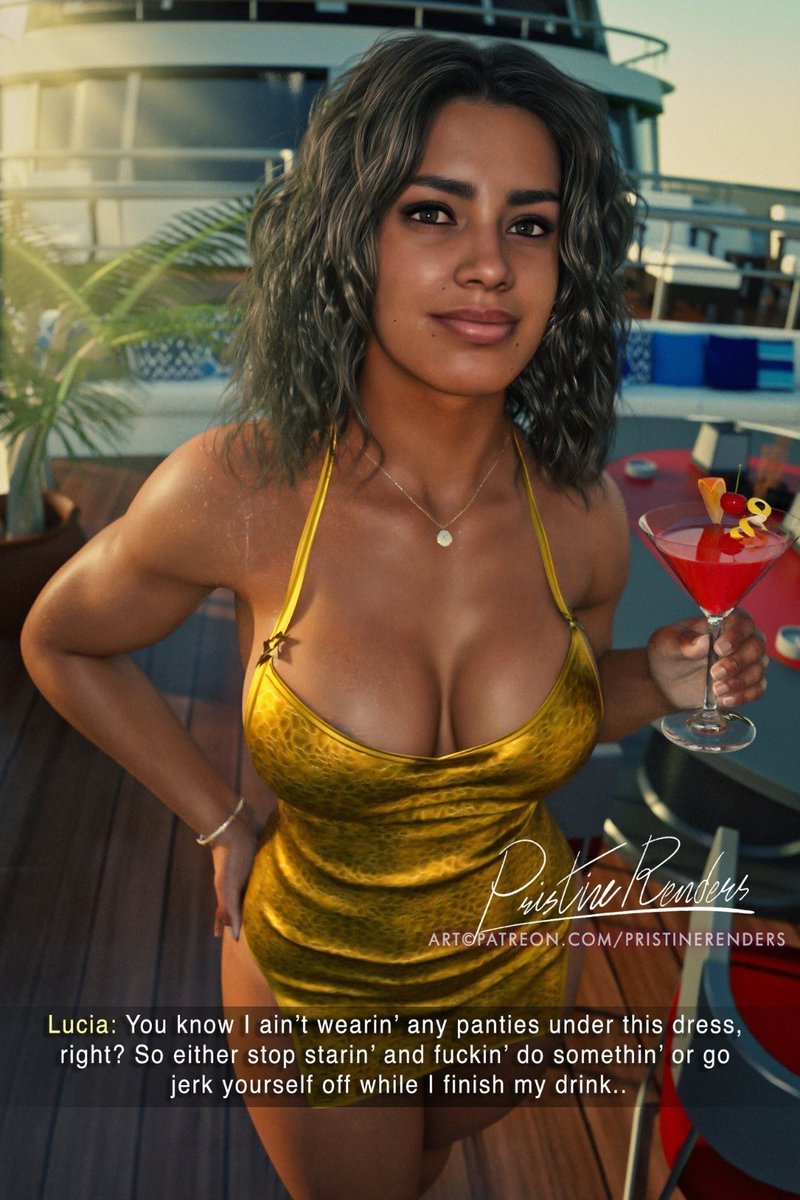 beuscjo's tweet photo. Can’t wait for my timeline to flood with all the porn fits for Lucia when GTA 6 comes out 🤤…..priority number one after finding a strip club https://t.co/fHP6MzaNac