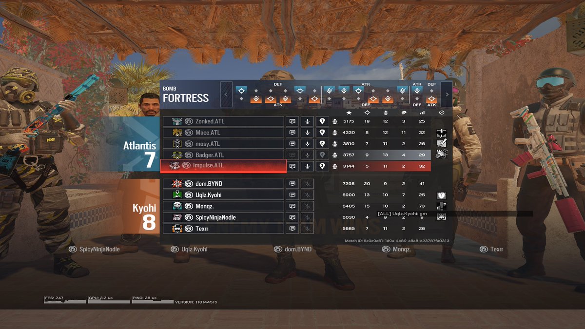 ImpulseR6S's tweet photo. Went 2-0 on the day to Qual for @OFFSEASONR6 playoffs
Clip and scoreboards
@Atlsect @AtlsectR6
#RULETHETIDES https://t.co/GBZ5D2X9vd