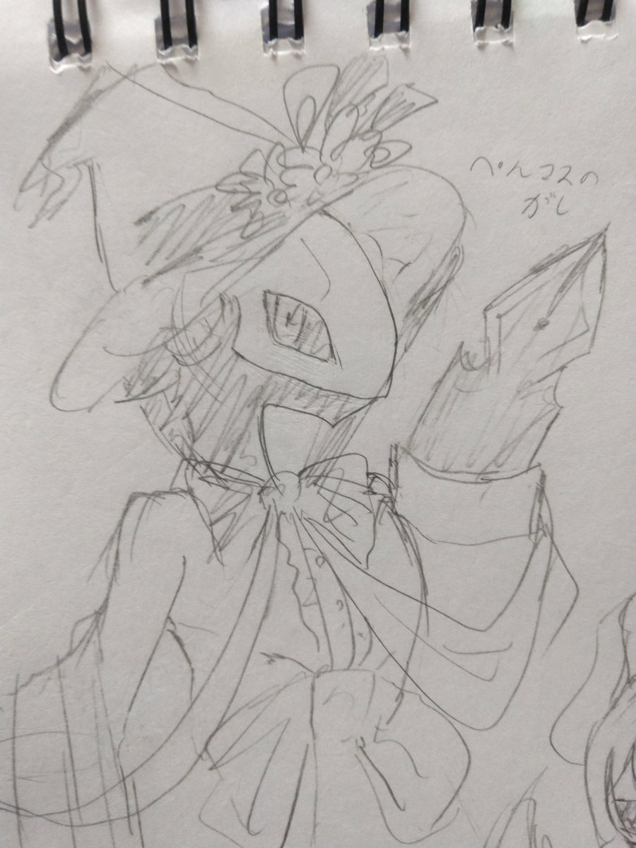 annko30g's tweet photo. 最近全然書けてないから落書きだけでも…… https://t.co/gm7AiwlZoy