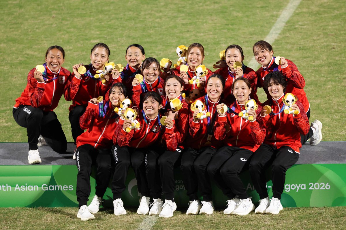 justrugby_jp's tweet photo. 【アジア競技大会観戦DIARY③】サクラセブンズ金メダル。魅力と価値を発信。男子代表は銅（田村一博）

https://t.co/3tlFfMGdkg

#サクラセブンズ #男子セブンズ日本代表 #アジア競技大会 #ジャスラグ #JustRUGBY https://t.co/gkl2cj8Xh8