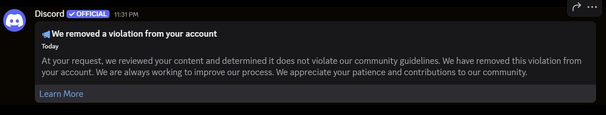 someflowerseyes's tweet photo. Discord better improve this shit. But realistically it likely won't.

Still, im back to being able to speak on there now. https://t.co/7k5wmy6c0r