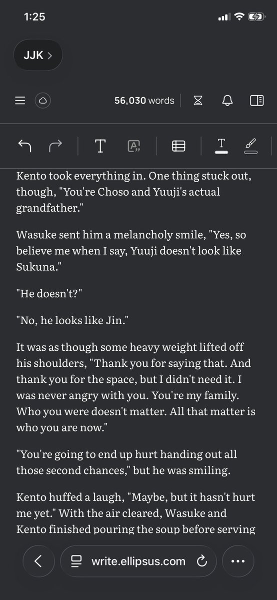 Katisships's tweet photo. Here’s some of the chapter I’ve been working on! Enjoy!

#五七 #gonana https://t.co/r88gNbMYOT