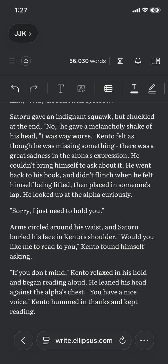 Katisships's tweet photo. Here’s some of the chapter I’ve been working on! Enjoy!

#五七 #gonana https://t.co/r88gNbMYOT