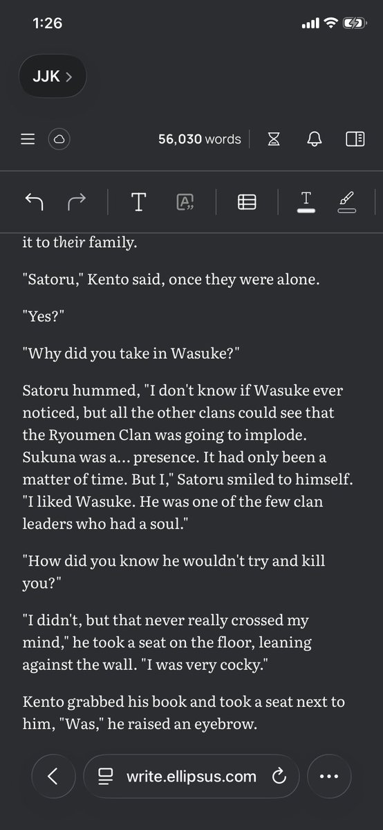 Katisships's tweet photo. Here’s some of the chapter I’ve been working on! Enjoy!

#五七 #gonana https://t.co/r88gNbMYOT