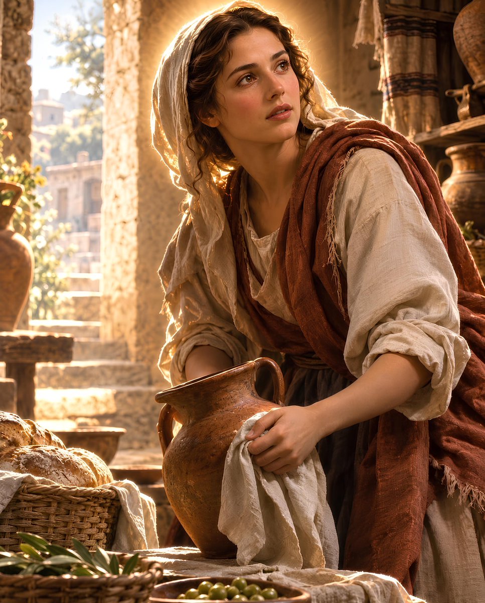 CaporalLusignan's tweet photo. Sainte Marthe de Béthanie 📜

Elle ne se contente pas de pleurer son frère Lazare : elle interpelle Jésus, l’interroge sur la mort et affirme sa foi.

Alors Jésus lui confie l’une des paroles les plus bouleversantes de l’Évangile : « Je suis la résurrection et la vie. » ✝️ https://t.co/Lz8yeRGbv4