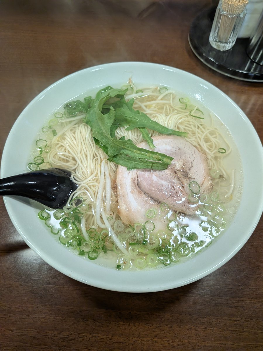 crowesnaoki's tweet photo. 細麺ストレート揚子江ラーメン系
（真竜ラーメン　福井市） https://t.co/wG127unPzT