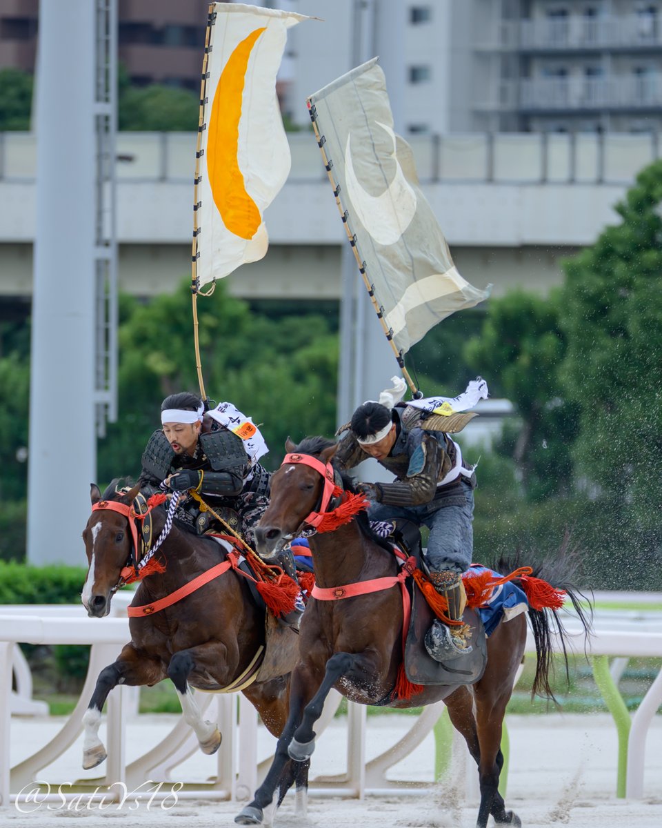 SatiYs18's tweet photo. うおぉ〜〜〜〜
やっぱり相馬野馬追は最高だぜ！！！！
#大井で野馬追 https://t.co/3rdTxhHm6I
