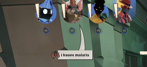 newsfromabug's tweet photo. vindicta gave my rat king malaria https://t.co/kQNaguHF3c