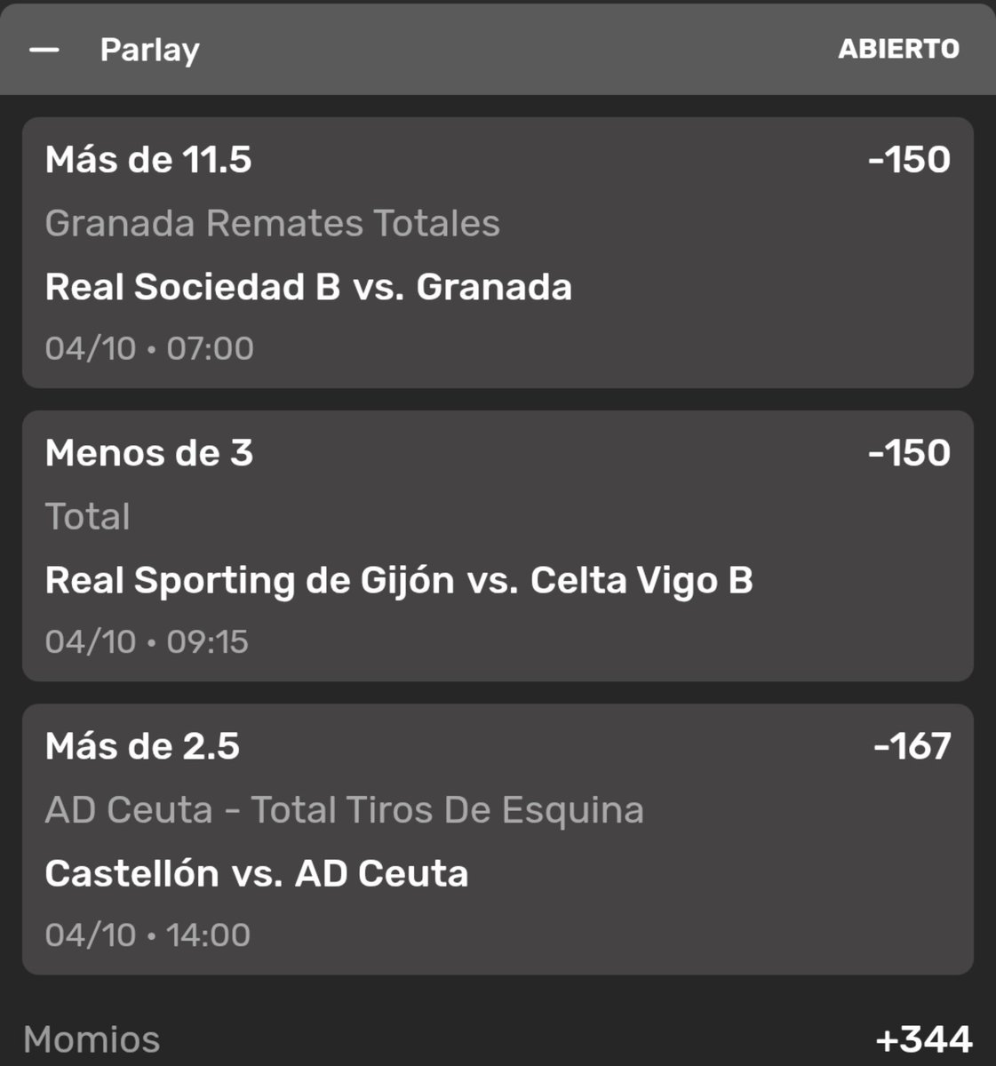HF_Picks's tweet photo. 📝 Parlay triple 
📊 +344
💰 1U 

#Apuestas #Parlay https://t.co/aLvkfvfFmF