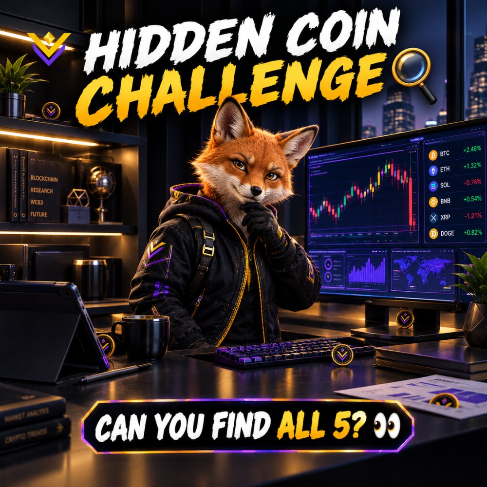 VORAChainHQ's tweet photo. HIDDEN COIN CHALLENGE 🔎

5 coins.
Can you find them all? 👀
Comment “FOUND 5” when you spot them. https://t.co/SFBpd3MFaj