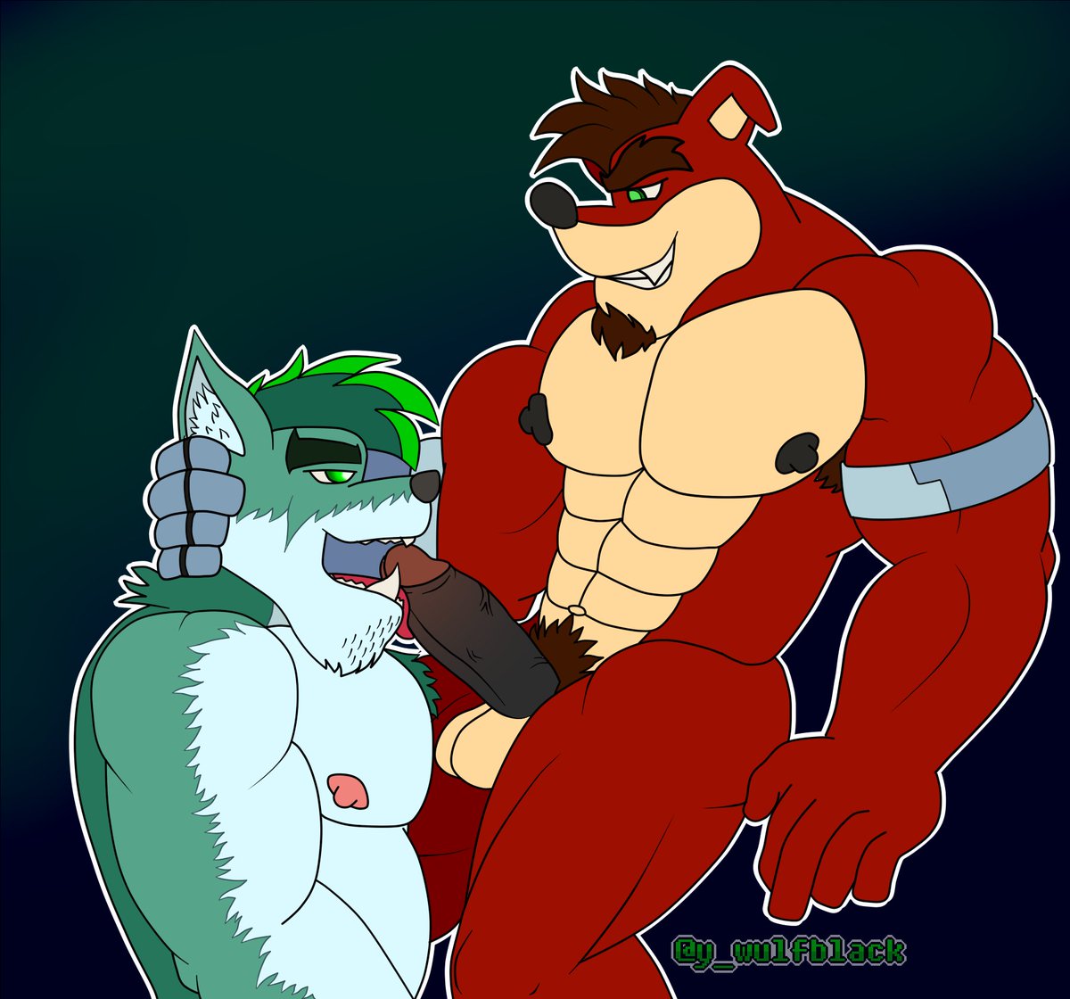 y_wulfblack's tweet photo. Otro dibujo de septiembre sin subir xd

Me hacia falta darle una buena mamada al Crunch~
#crashbandiccot #CrunchBandicoot #Crunch #Bandicoot #Furry #NSFW #Bara #Gay https://t.co/bLUaEo377w