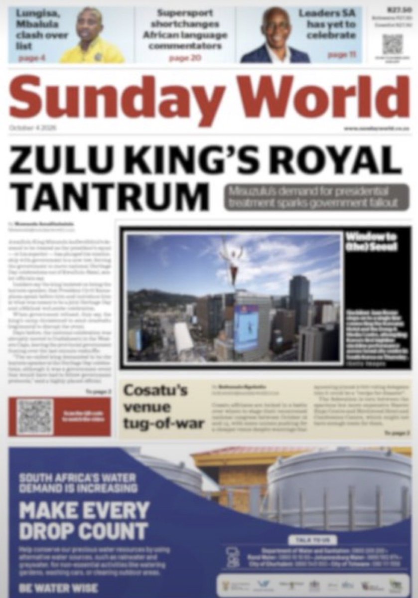 RowDicksonox's tweet photo. @Simphiw02617472 Zulu puppet is now becoming a threat to society with his military ambitions and love of war.The only advantage is his regimen are militarily https://t.co/d4we7cxSVr this age you can't go to war with sticks.
 His secretary of War Ngizwe and Phakhela are sellouts. https://t.co/0DWSPdTGuz