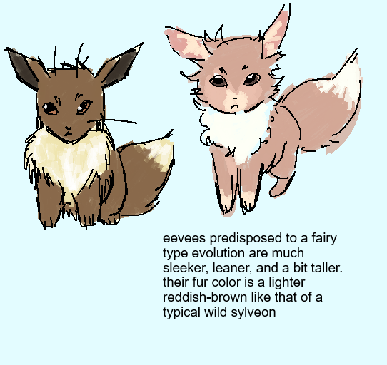 osamupancakes's tweet photo. sylveon sort of redesign + eevee headcanons #pokemon (see glaceon post for some context) https://t.co/77nHXuDp2W