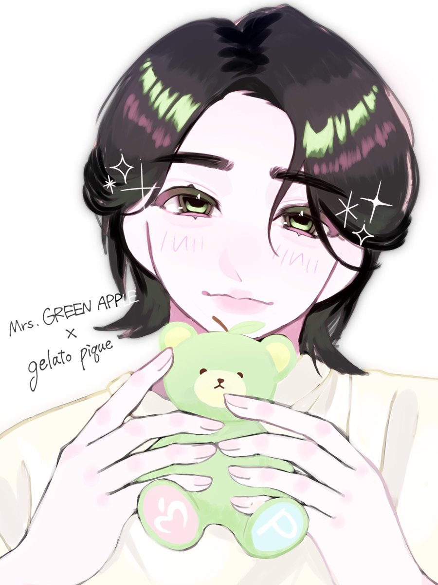 hiyashich__ka's tweet photo. 🍏🧸

#大森元貴   #MrsGREENAPPLE https://t.co/vWjTiq8Pg1