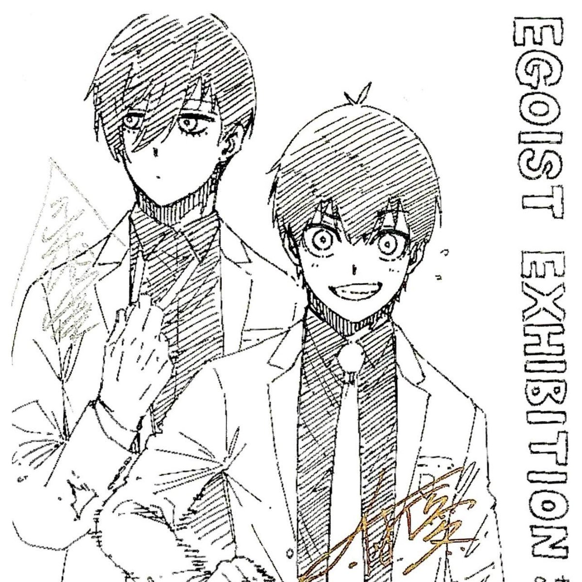 ArieslovesIsagi's tweet photo. Omg Kaneshiro was crazy for making Isagi stand next to them 😍 https://t.co/LQfP3P8RVL