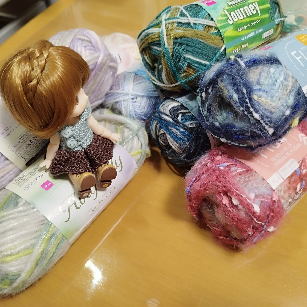 knicconoknit's tweet photo. 今度はダイソーだよ…次はSeriaか…🤤♪
#ダイソー購入品 #ダイソー #毛糸 https://t.co/WPn7YW2ydl
