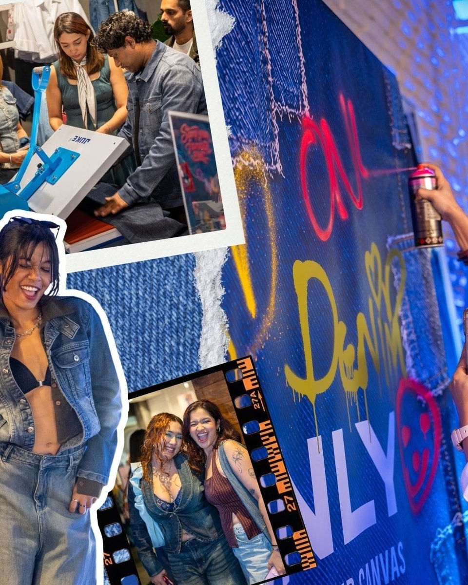 OnlyIndia's tweet photo. All things denim, all things you💙
At the ONLY store in Oberoi Mall, Mumbai.

[Only, Denim Fits, Denim Jeans, Everyday Fits, Casual Fits, Denim Style, Outfit Inspo]

#ONLY #ONLYIndia #TheONLYFit https://t.co/JAN3f1myMo