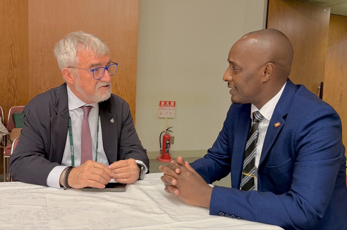 JonardPost's tweet photo. At the 23rd Science and Technology Ministers’ Roundtable in Japan, Hon. Eng. Jonard Asiimwe highlighted Uganda’s commitment to research, homegrown technologies and global collaboration to turn knowledge into enterprise, jobs and national transformation. #STI #Uganda https://t.co/6Qk1SgcpzO