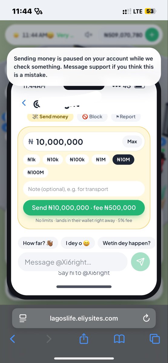 chi0maaaa's tweet photo. Una don report me to efcc? #lagoslife https://t.co/qHGVN46uYa
