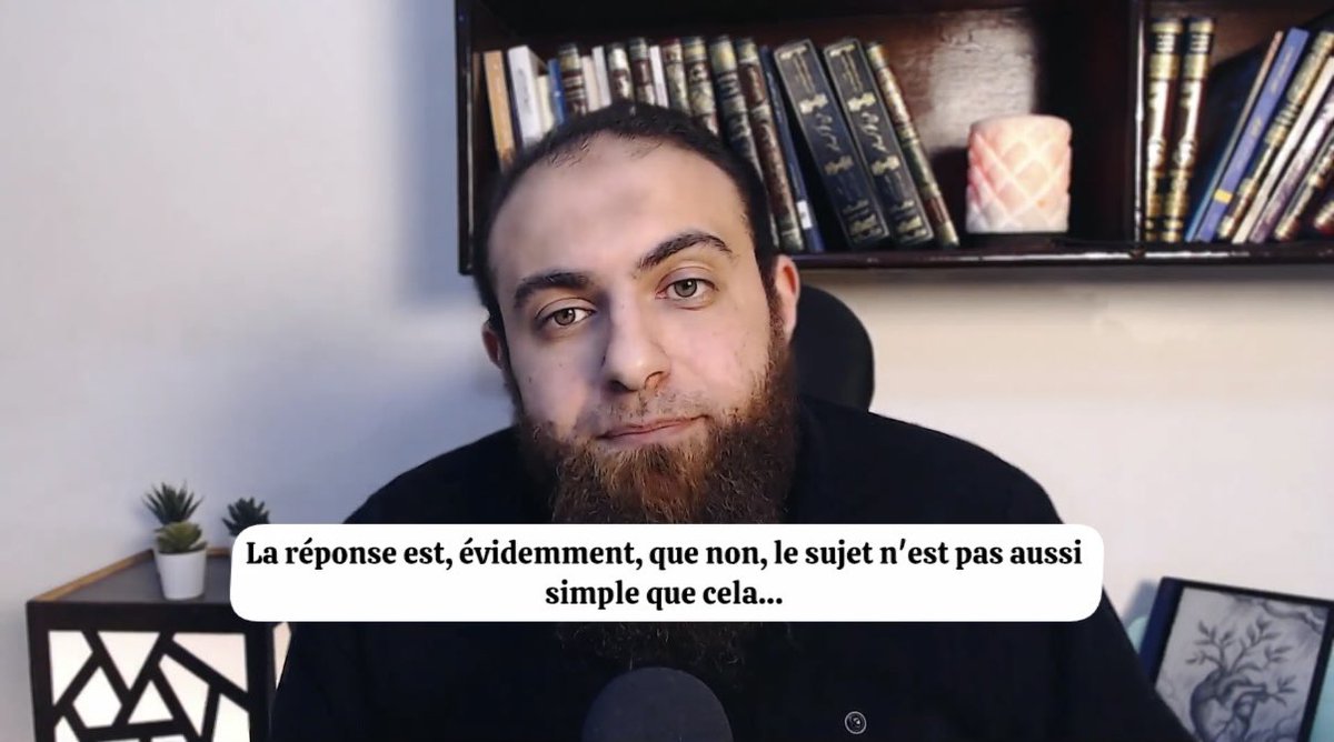 ibnkhashab's tweet photo. C’est le sujet de la prochaine vidéo si Allah nous le permet https://t.co/23eb9tFgwu