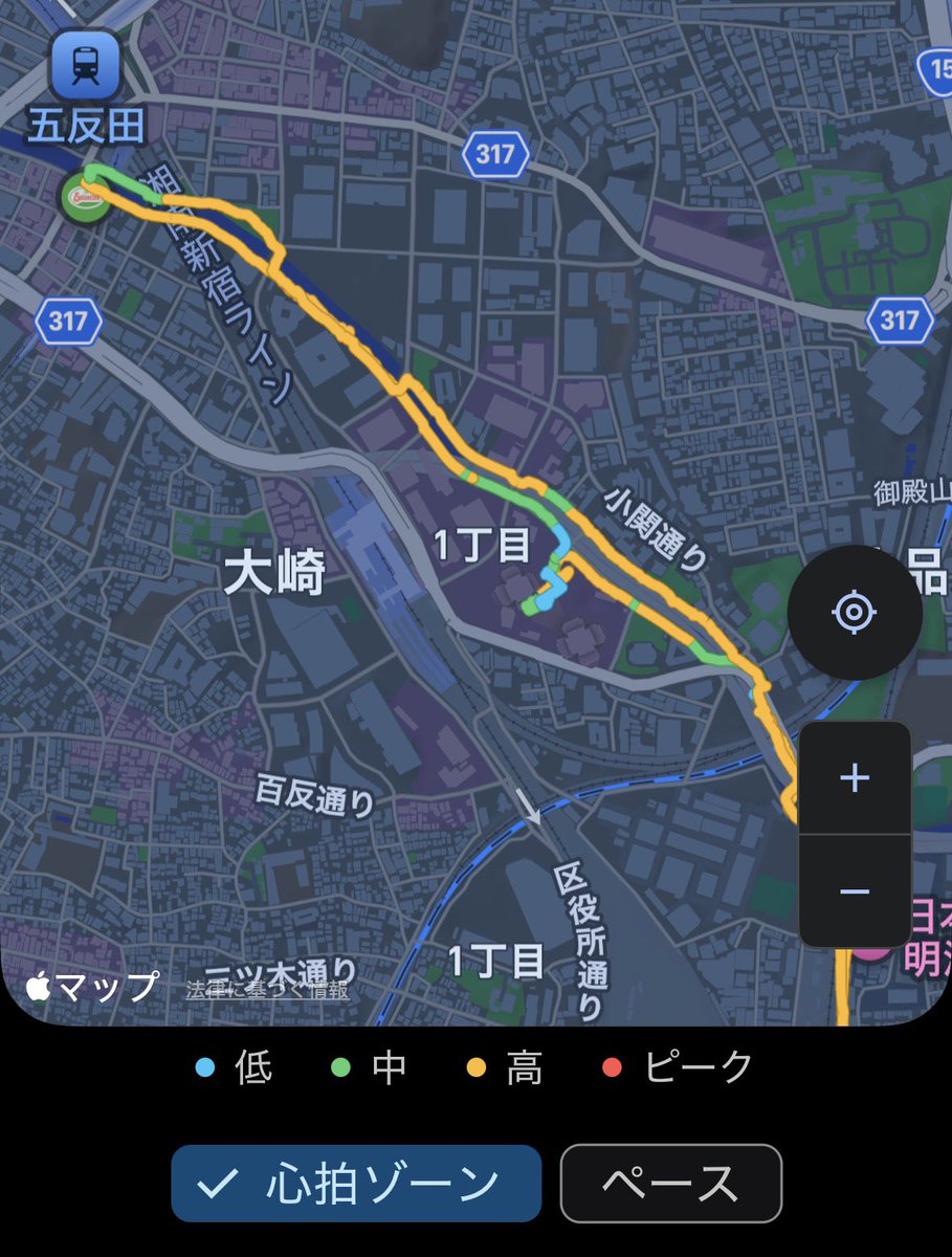 GK_Owner's tweet photo. 今朝はプライベートピラティスの後、目黒川沿い五反田折り返し。気温21℃、湿度68%で涼しい。
久しぶりに爽やかな中、気持ち良く走れた。もう少し先に行こうとしたら、なんかお腹の調子が良くない。
五反田折り返しで、やめておくことにした。
#ランニング　#ピラティス https://t.co/cMaen5Rggy