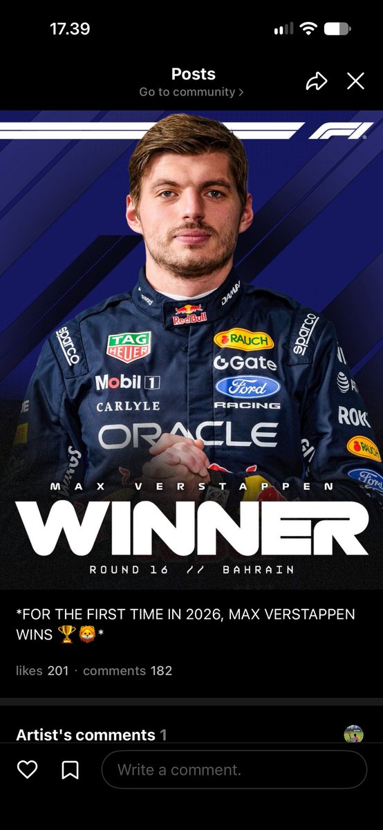 itshoneyjay_'s tweet photo. #JAY wv comment 🌟

💬: *FOR THE FIRST TIME IN 2026, MAX VERSTAPPEN WINS 🏆🦁*

🐈‍⬛: 😭😭😭😭😭😭
🐈‍⬛: It was a shame I couldn’t watch it because my schedule overlapped,
🐈‍⬛: and I didn’t even say anything,
🐈‍⬛: but the ENGENEs I ran into during the event
🐈‍⬛: kept telling me, “It’s lap 24! Max is in the lead!”
🐈‍⬛: “It’s lap 36, and Max is still leading!”
🐈‍⬛: They kept giving me little updates throughout,
🐈‍⬛: so I was really grateful.
🐈‍⬛: As expected, our ENGENEs are so sweet…ㅠ

He’s so cutee 😭😭