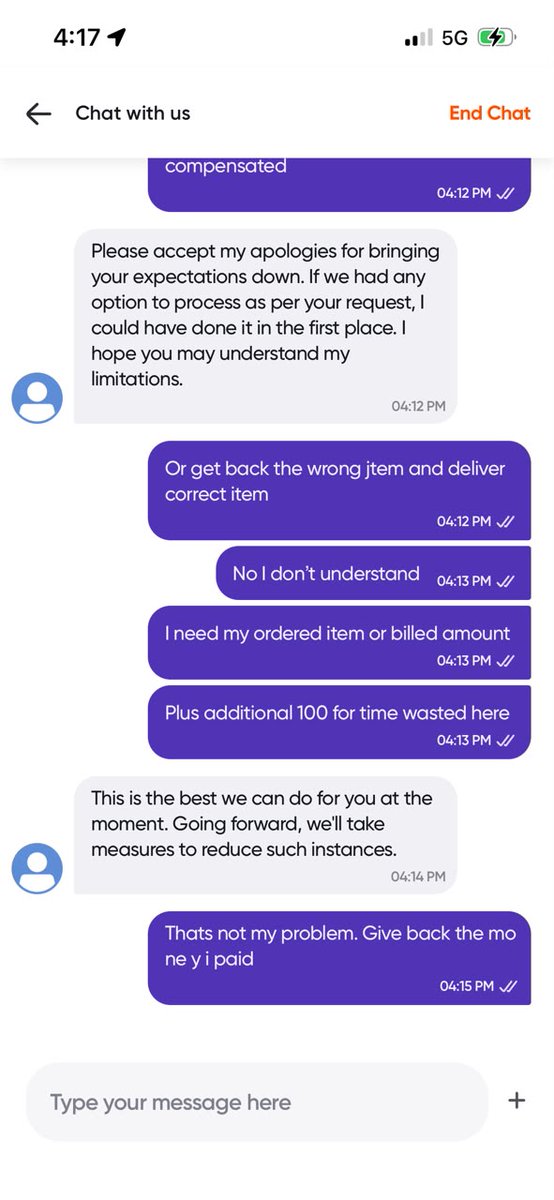 bcsinghj's tweet photo. Hey @SwiggyCares @Swiggy, you delivered the wrong items for OrderID: 250069120159121 and refusing a full refund or redelivery. Why should I pay even a single rupee for a mistake made by your team? 🛑
Expecting a full refund for food and time.
#Swiggy #ConsumerRights #BadService https://t.co/2mBVV3i7sR