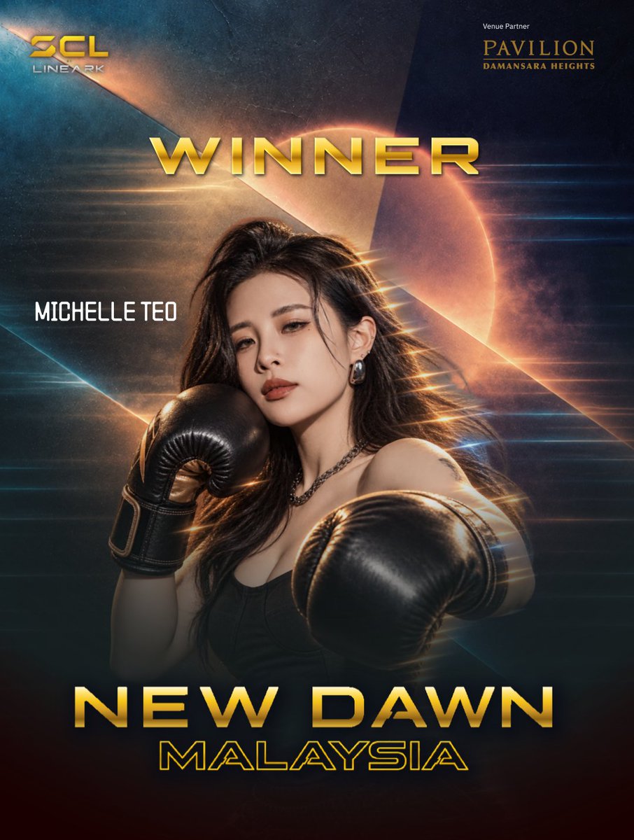 shadowcleague's tweet photo. THAT'S BOUT 1. 🏆

Michelle Teo takes it, defeating Mabelle Teo through her Shadow, live at Pavilion Arena.

Twins share everything - except this win.

That's one for the history books.

#ShadowCombatLeague #NewDawnMY #SCL #HumanoidRobot https://t.co/fpdxNV7k3C