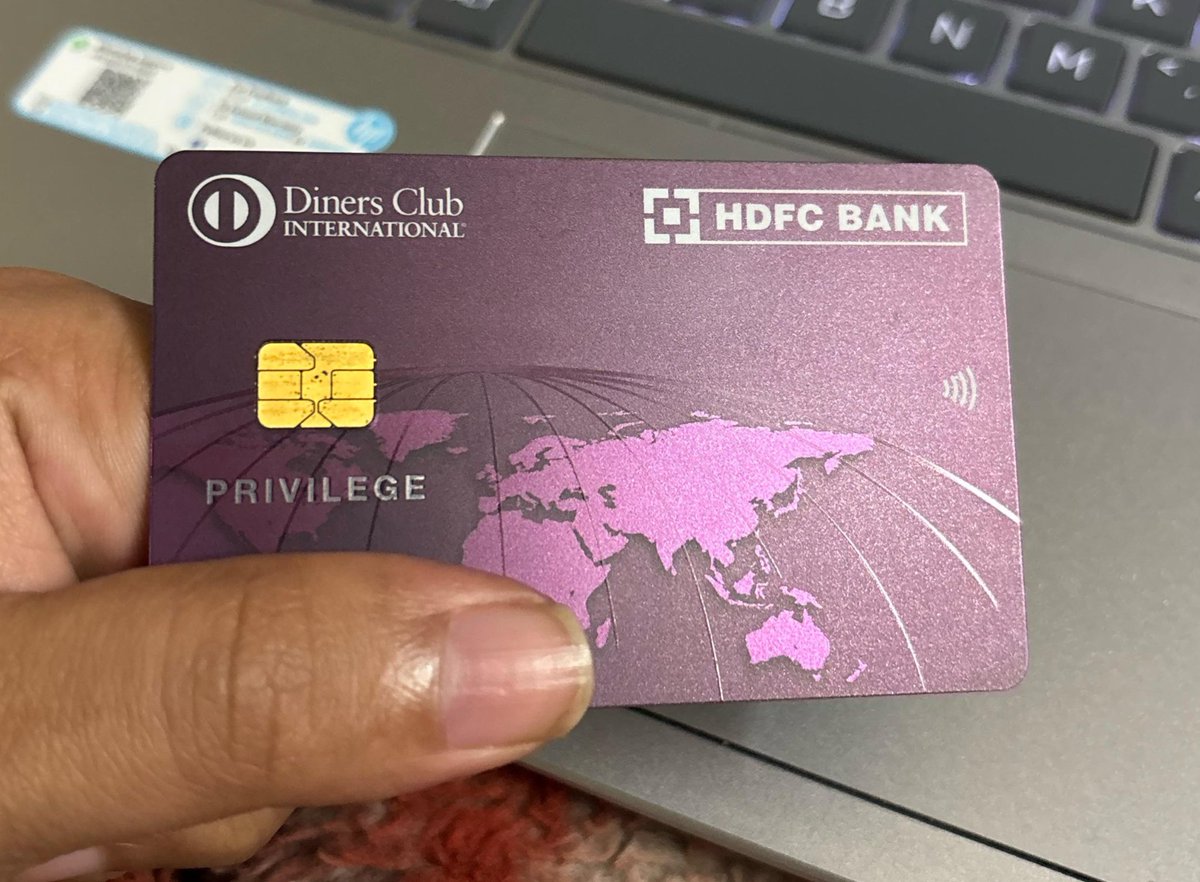 fiyoma's tweet photo. インド国内シェア1位、世界でも時価総額18兆円で28位のメガバンク・HDFC銀行の「Diners Club Privilege」。世界中の空港ラウンジ無料利用や高級ホテルでの優待、マイル高還元など、旅行とライフスタイルを豊かにする特典が満載 https://t.co/d2XovRirOl
