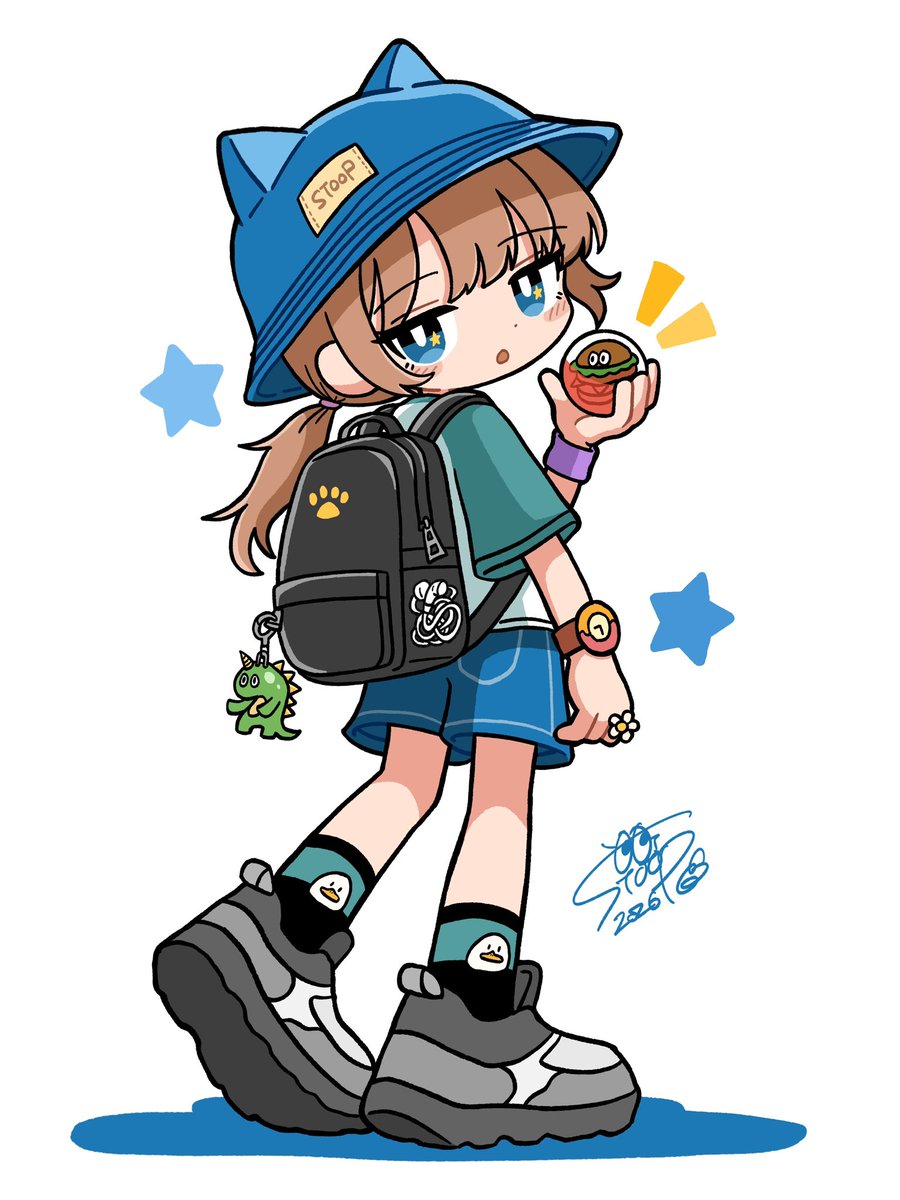 STOOP_LIFE's tweet photo. といずちゃん🦖⭐️🍔 https://t.co/MC7p5kPT7c